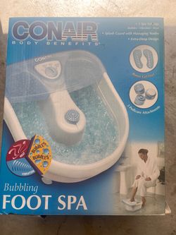 Conair foot spa