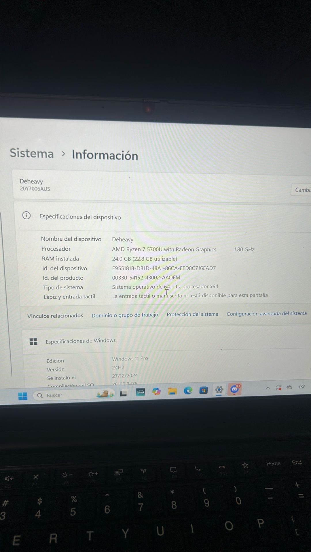 Laptop Lenovo