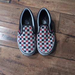 Vans Kids Slip ons. Size 3