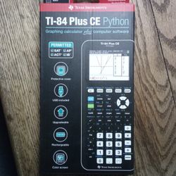 Texas Instruments TI-84 Plus CE Python Graphing Calculator