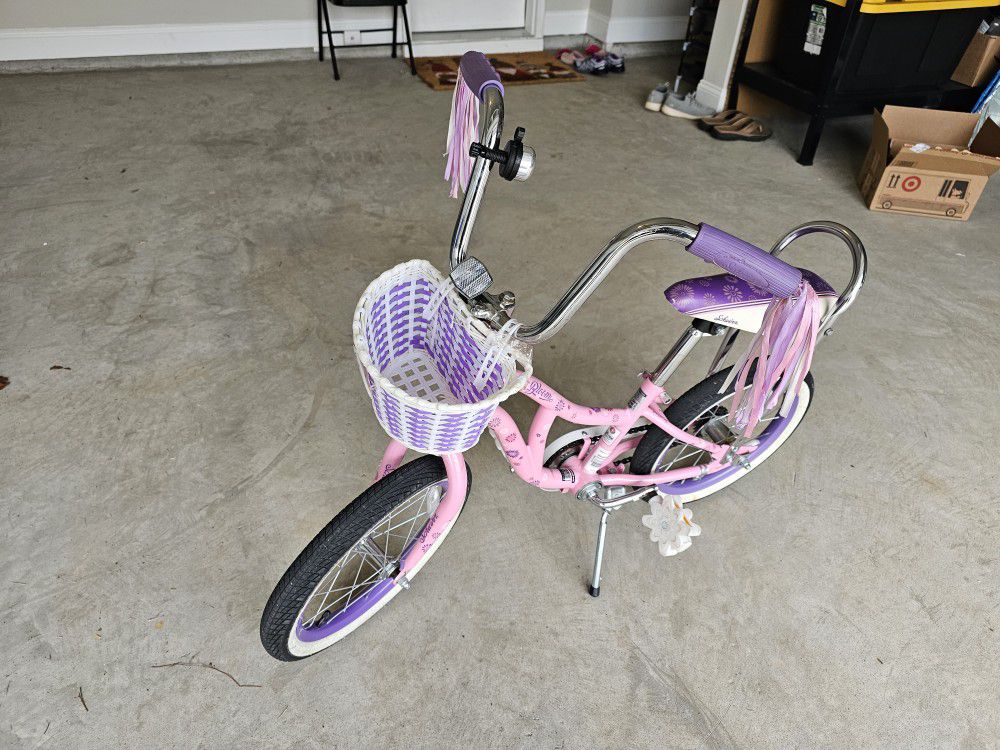 Schwinn 16" Bloom Girls Bike, Pink