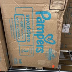 Pampers Swaddlers Size 3- Box Of 168