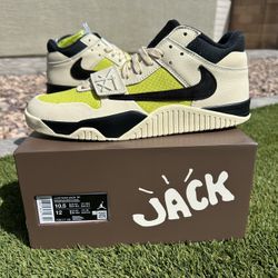 Air Jordan Jumpman Jack TR Travis Scott Bright Cactus NEW/SNKRS RECEIPT SIZE: 10.5 $300 FIRM ONLY!