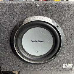 Rockford Fosgate With Amp And Box
