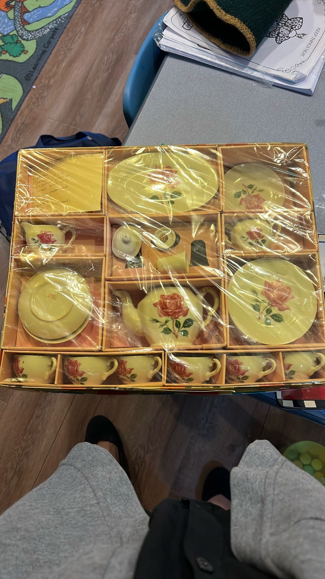 Vintage children's China, tea set