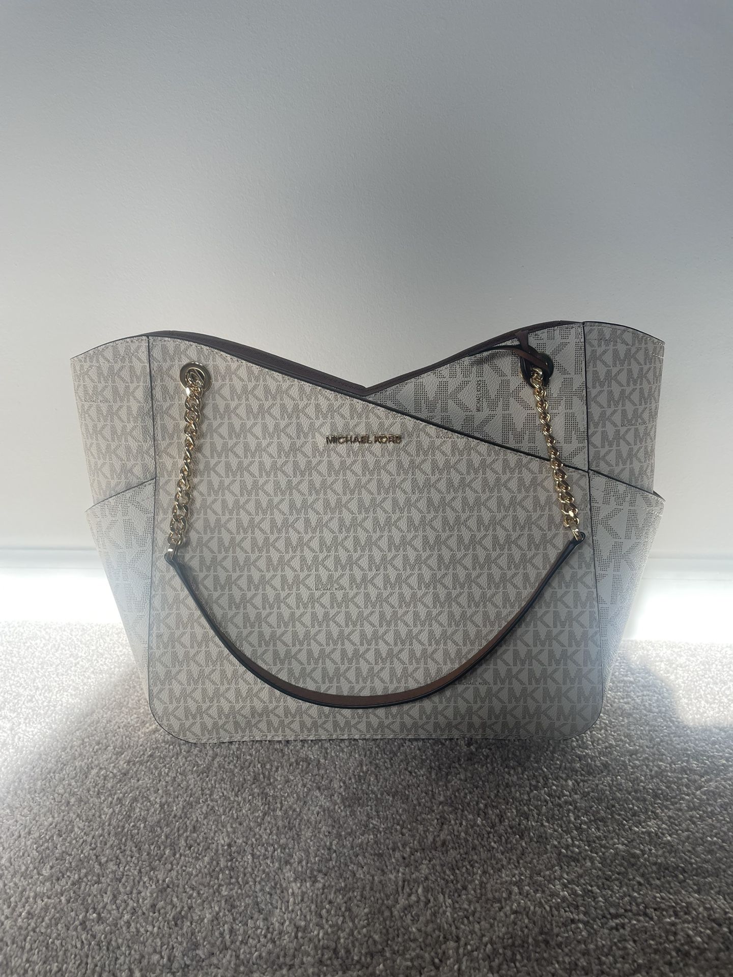 NEW with Bag Michael Kors Large Signature Logo Tote / Shoulder Bag Purse