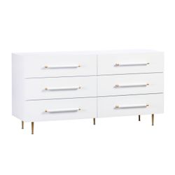 TOV Trident 62" 6-Drawer Dresser - 6 Drawer