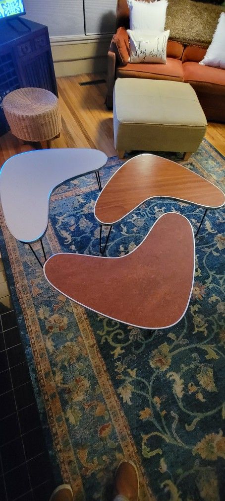 MCM style Boomerang Coffee/End Table
