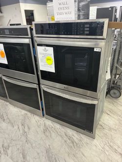 LG Smart Double Wall Oven Stainless Steel