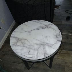 2 Marble Side Tables & Marble COFFEE TABLE 