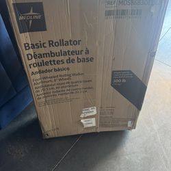 really nice brand new basic rollator 