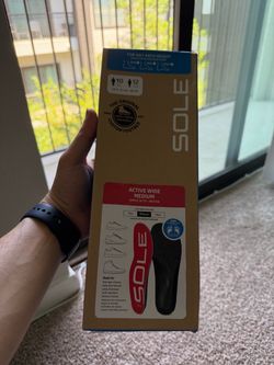 SOLE Active Wide Medium Insoles – Brand New