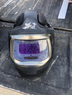 3m speed glass welding helmet model 9100mp