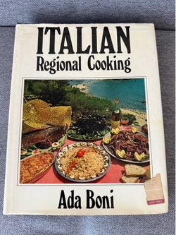 Italian Regional Cooking Ada Boni Cookbook