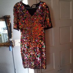 Sparkling   Party Dress  Size Woman's  12