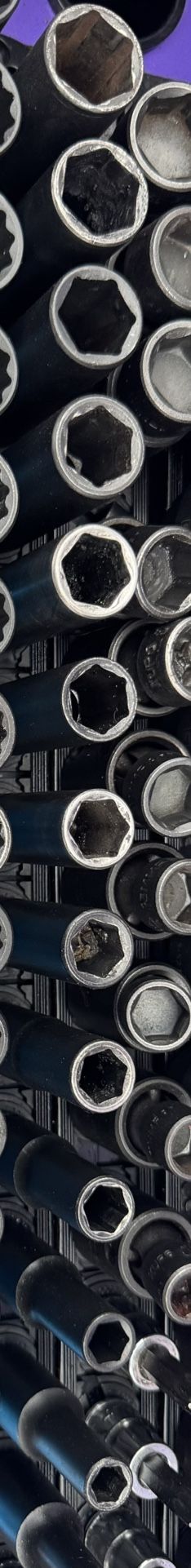 icon impact sockets 3/8 deep 6 point