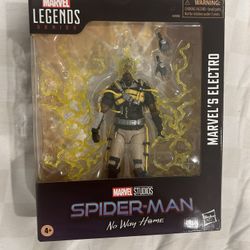 Marvel Legends Spider-Man No Way Home Electro Jamie Foxx