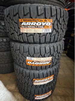 33x12.50r20 Arroyo Rt 4 new tires installed ✅ instaladas ✅