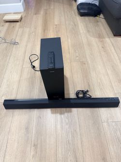 Philips Soundbar with Subwoofer and Remote