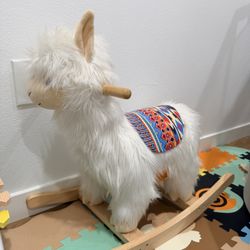 Pottery Barn Kids Rocking Llama