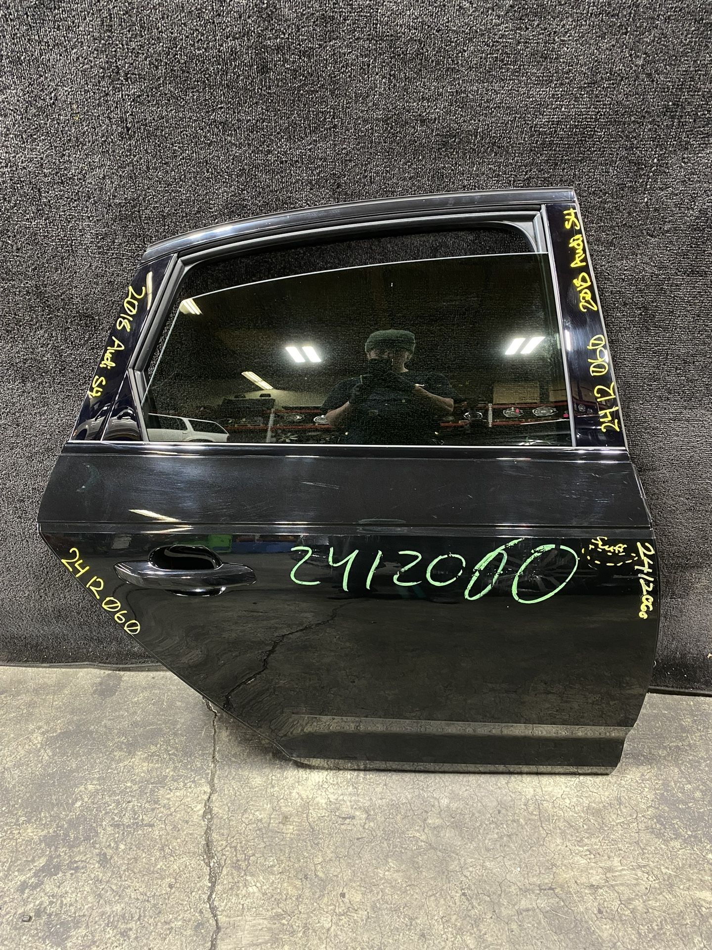 2018 Audi S4 OEM Right Rear Door Assembly 