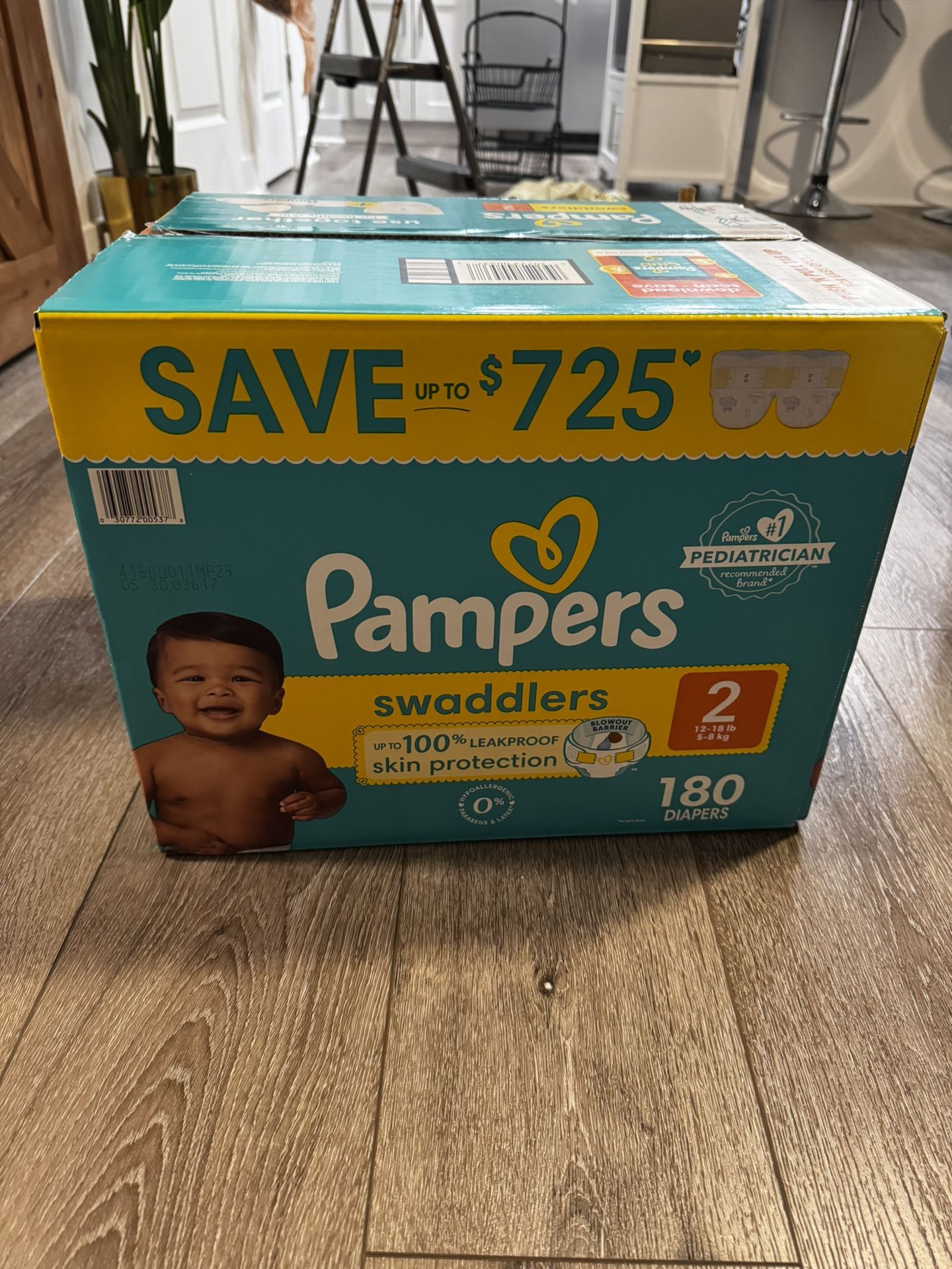 Pampers Swaddlers (Size 2)