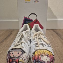 Rare Limited Edition Pharrell Wiliams Superstar ADIDAS size 6.5 Men's