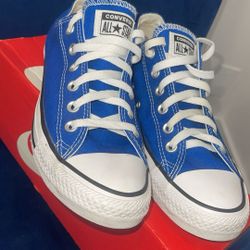Blue Converse Shoes