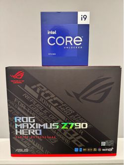 Intel Core i9-13900k + ASUS ROG Maximus z790 Hero