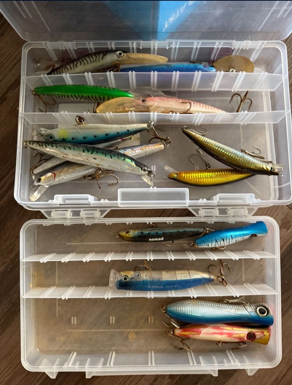 Poppers,stickbait,deep Diving Rapalas And Jerkbaits