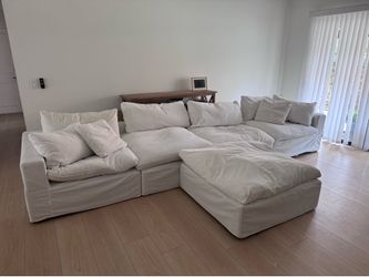 Modular 4 Piece Cloud Couch w/ Ottoman