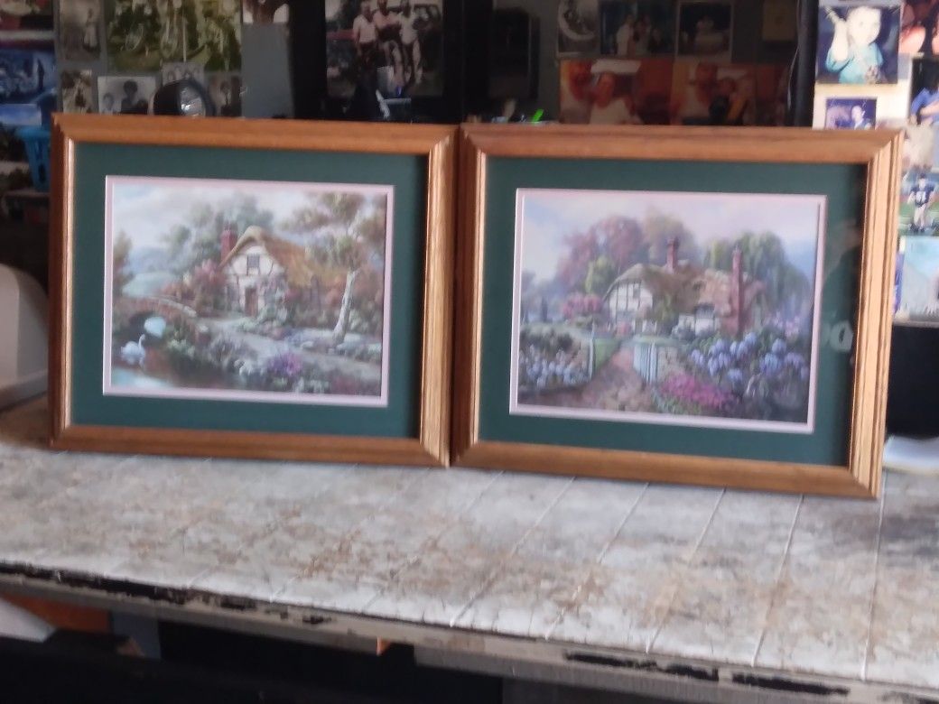 Artist Carl Valente Both Pictures For $10.