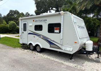 2012Jay feather travel trailer