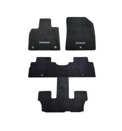 Hyundai Palisade 7 passengers Carpeted Floor Mats and cargo Mat