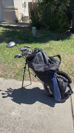 Ping complete golf club set with Taylormade driver bank G 15 sandwich ping wagde with super light back and brand new putter use couple time excellent 