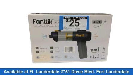 Fanttik Slin V9 Black Handheld Vacuum Cleaner