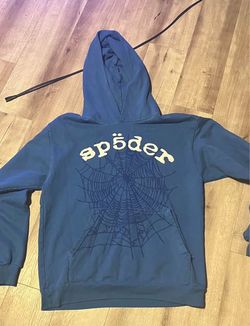 Blue sp5der legacy hoodie