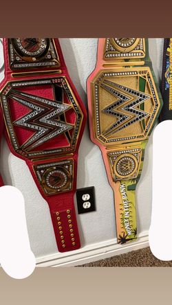 WWE title belts