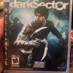 Dark sector PS3 Game 
