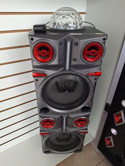 Maxpower Party Tower Speaker with Disco Light