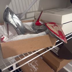 Christian Louboutin ( Silver Kate)