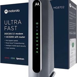 Motorola Modem/WiFi Router