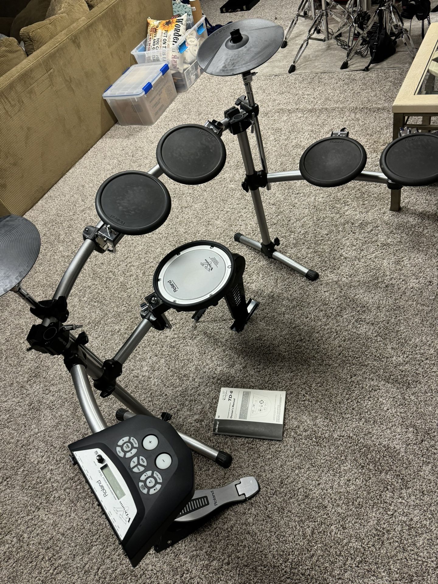 Roland TD-6 Electric Drum Set