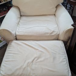 Chair With Ottoman 