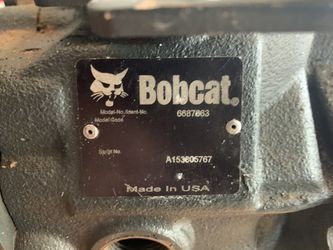 Bobcat tandem hydraulic hydrostatic pump (contact info removed)
