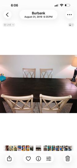 Dining Table w/ 4 chairs