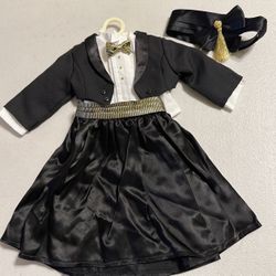 Retired  American girl 1996 Pleasant Company Black Recital Outfit