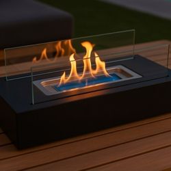 New In Box, Never Opened - Seamless Outdoors Tabletop Firepit