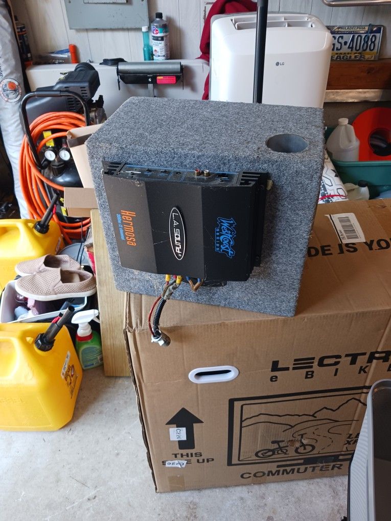 10 Inch Subwoofer With 300w 2 Channel LA Sound Amp