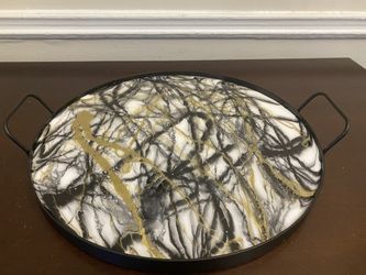 Round Trays W/ Handles